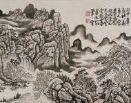  他的作品來自天籟，是情感的寄寓、情操的物化，沉淀了中華民族的歷史淵源。其筆墨灑脫、狂放，已非前所有，寫意大膽、毫不猶豫，氣勢恢宏，給人以強(qiáng)烈的視覺沖擊力和藝術(shù)美感，以成為他的真實(shí)風(fēng)格，自成一派。充滿了蓬勃生機(jī)。曾多次出席省內(nèi)外書畫展，并被國家特邀在釣魚臺國賓館、人民大會堂、國家會議中心揮筆巨獻(xiàn)，收到黨和國家領(lǐng)導(dǎo)人的親切接見，并榮認(rèn)為中國當(dāng)代十大杰出藝術(shù)家。在2012年北京“全國社會各界模范人物事跡報告會”上被國家授予為全國文化英模代表和中國事跡模范人物。
