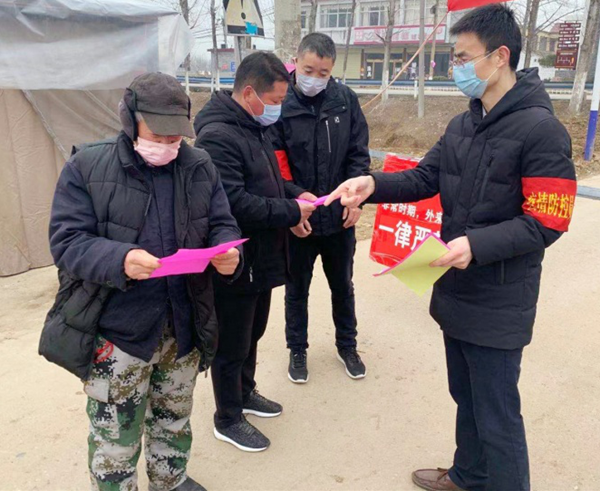 黨有號召，團有行動 團市委機關(guān)黨員走上防疫第一線