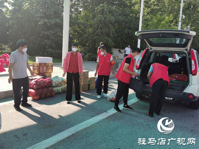 駐馬店市殘聯(lián)向泌陽縣重度殘疾人托養(yǎng)中心捐贈(zèng)疫情防控和生活物資
