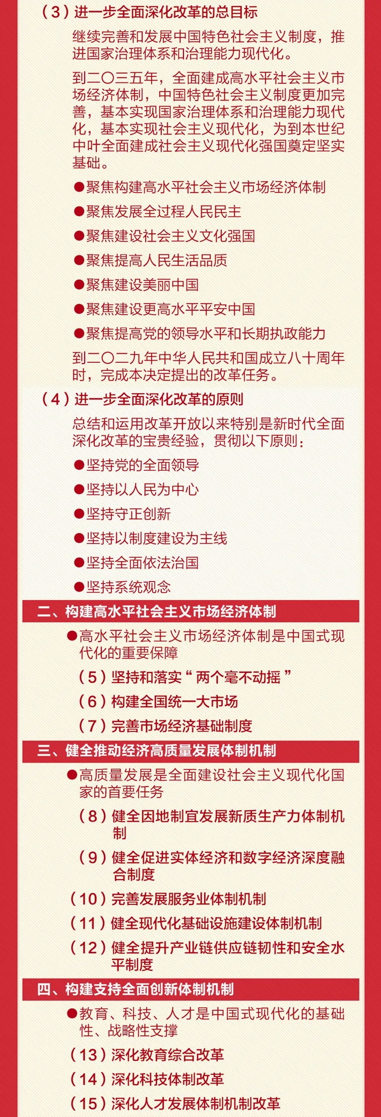 轉(zhuǎn)存！60條要點速覽二十屆三中全會《決定》