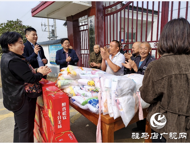 平輿縣：愛心企業(yè)積極捐贈 老人們溫暖過節(jié)