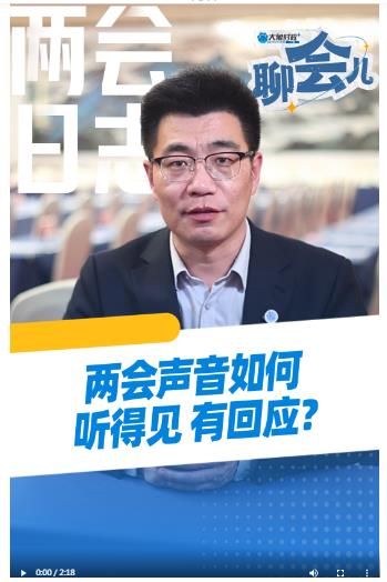 兩會(huì)聲音如何聽(tīng)得見(jiàn) 有回應(yīng)？丨大象時(shí)政+聊會(huì)兒
