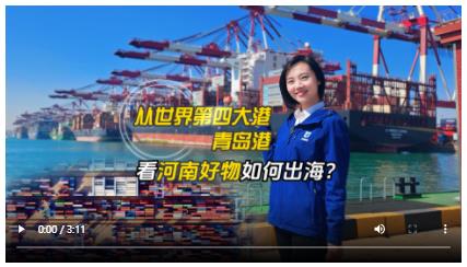 從世界第四大港——青島港看河南好物如何出海？
