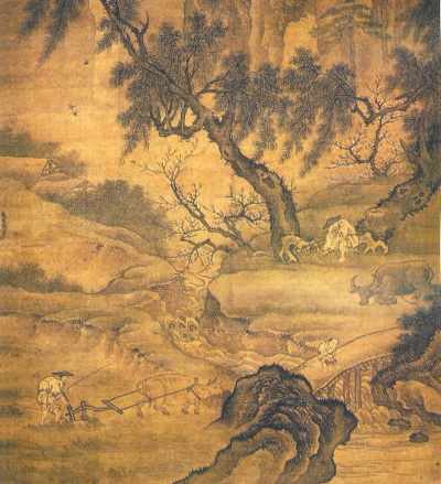 犁田歌聲畫(huà)中來(lái)——古畫(huà)里的春耕