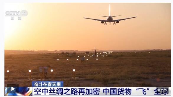 奮斗在春天里丨“空中絲綢之路”通達世界 全球貨物享受“空空中轉(zhuǎn)”新模式