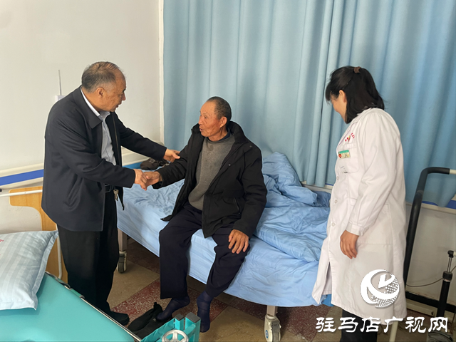 中國殘聯(lián)副主席張銀良深入開發(fā)區(qū)、遂平縣看望殘疾人