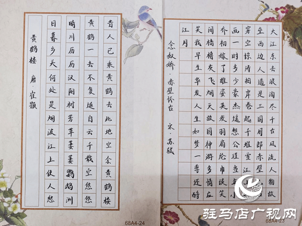 駐馬店職業(yè)技術(shù)學(xué)院成功舉辦“墨韻校園，詩詠青春”硬筆詩詞大賽